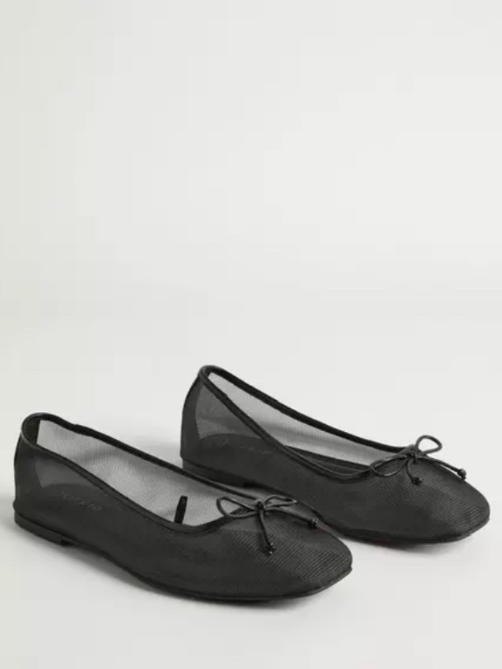 NWT Torrid Black Mesh Ballet Style Flats
